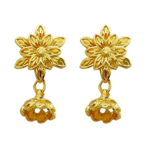 Kriaa Gold Plated Zinc Alloy Dangler Earring - 1311707