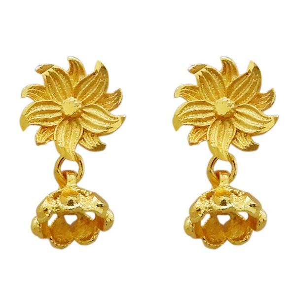 Kriaa Gold Plated Zinc Alloy Dangler Earring - 1311709