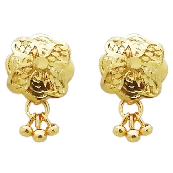 Kriaa Zinc Alloy Gold Plated Stud Earring - 1311720