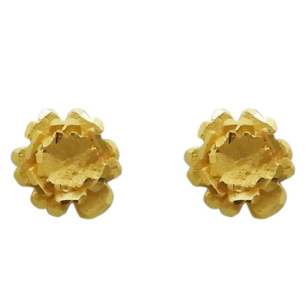 Kriaa Zinc Alloy Gold Plated Stud Earring - 1311727