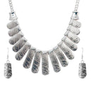 Urthn Silver Plated Costume Necklace Set - 1107402E
