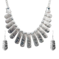 Urthn Silver Plated Costume Necklace Set - 1107402E