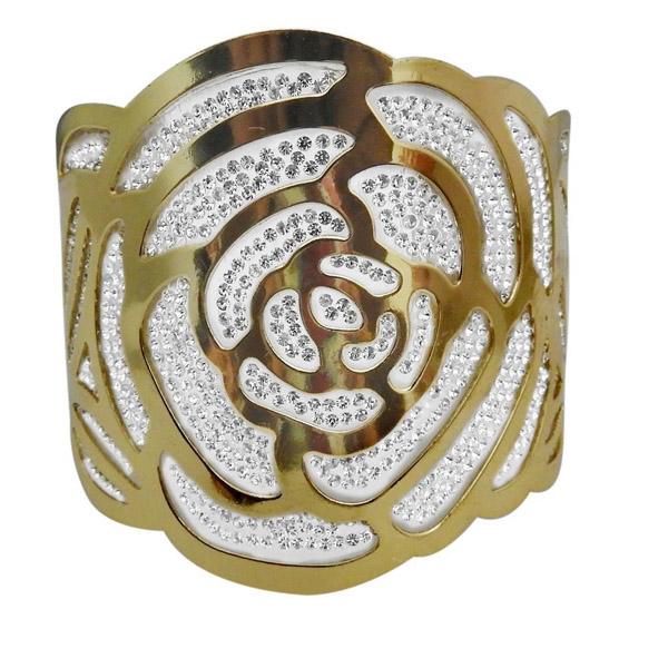 Urthn Gold Plated Austrian Stone  Kada - 1402903A