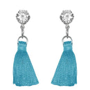 Urthn Austrian Stone Thread Dangler Earring - 1310902E