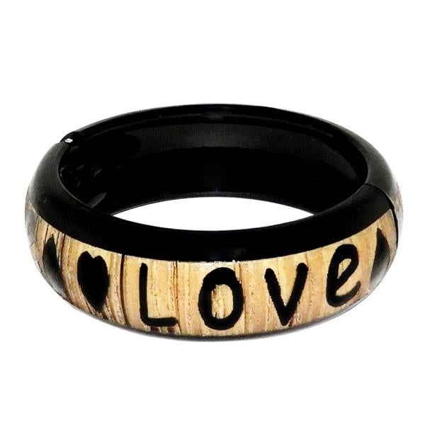 Urthn Zinc Alloy "Love" Fancy Openable Kada - 1403203