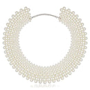 Beadside Zinc Alloy White Pearl Necklace - 1111102