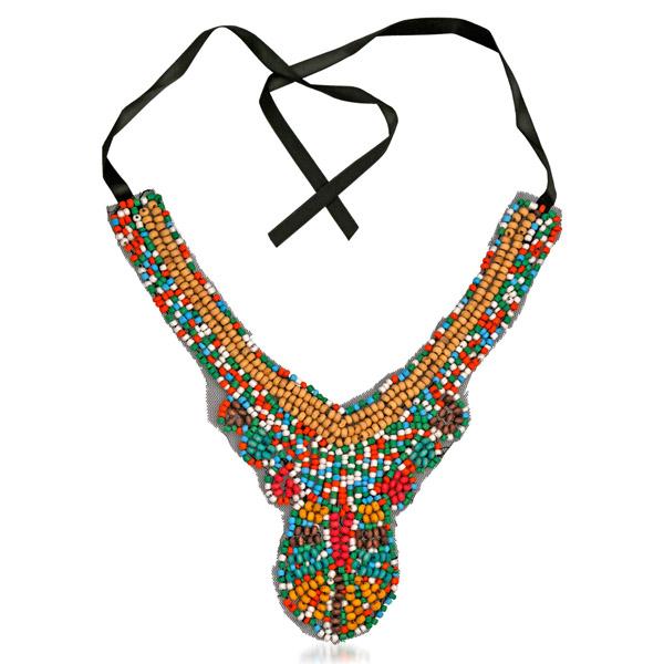 Urth Zinc Alloy Multicolour Beads Necklace - 1111203
