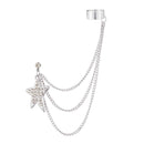 Urthn Silver Plated Austrian Stone Ear Cuff - 1310426A