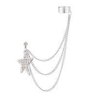 Urthn Silver Plated Austrian Stone Ear Cuff - 1310426A