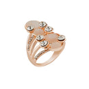Urthn Stone Rose Gold Plated Ring - 1501821_17