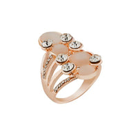 Urthn Stone Rose Gold Plated Ring - 1501821_17