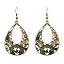 Urthn Antique Gold Plated Dangler Earrings - 1304725