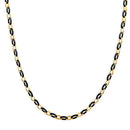 Urthn 2 Tone Plated Chain Necklace For Mens - 1204108