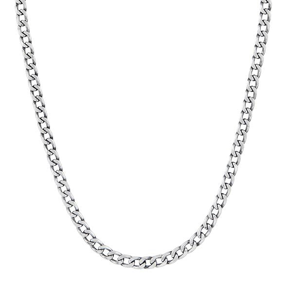 Urthn Silver Plated Chain Necklace For Mens - 1204110