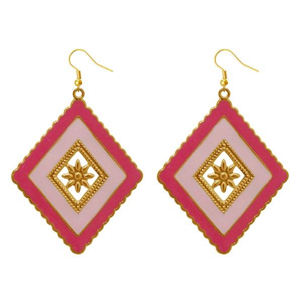 Urthn Gold Plated Dangler Earrings - 1310120D