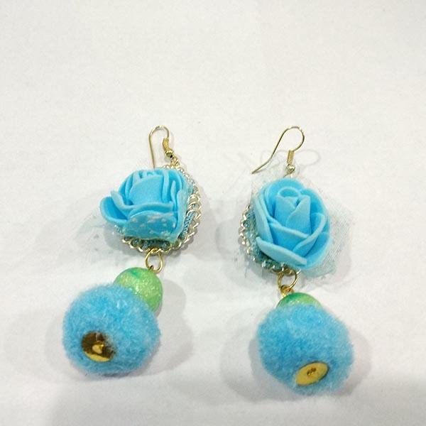 Urthn Floral Design Dangler Earrings - 1313433D