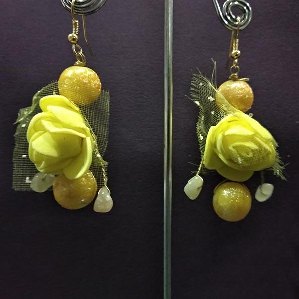 Urthn Floral Design Dangler Earrings - 1313434F