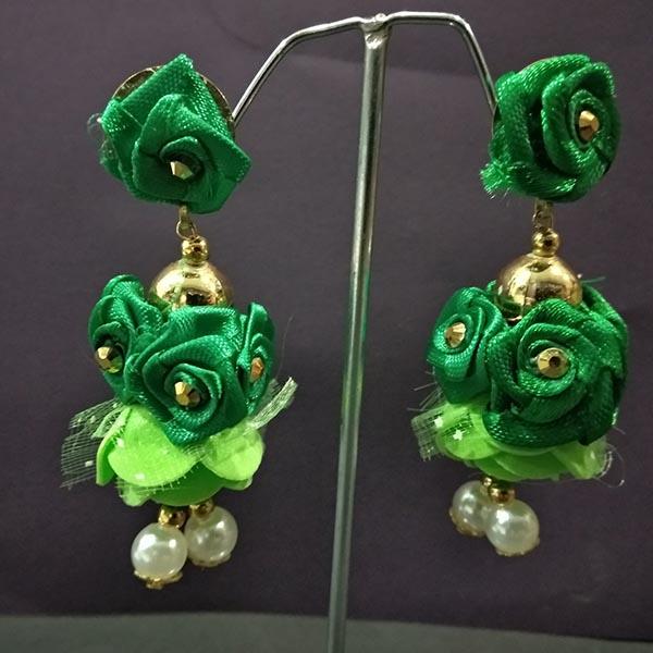 Urthn Floral Design Dangler Earrings - 1313438C