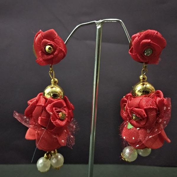 Urthn Floral Design Dangler Earrings - 1313438E