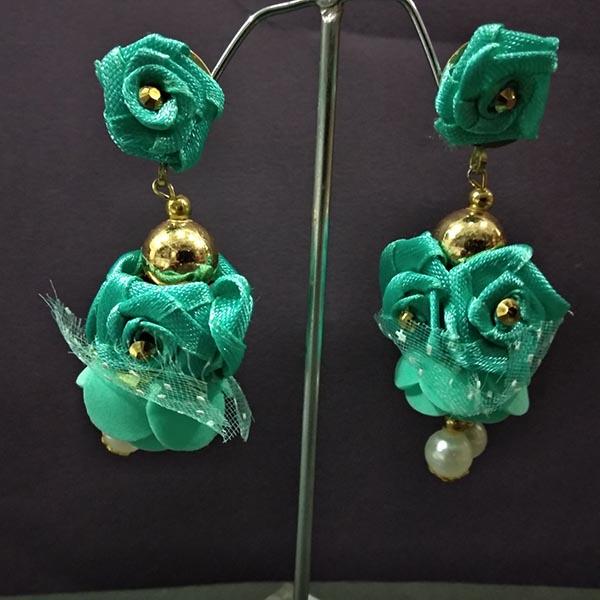 Urthn Floral Design Dangler Earrings - 1313438F