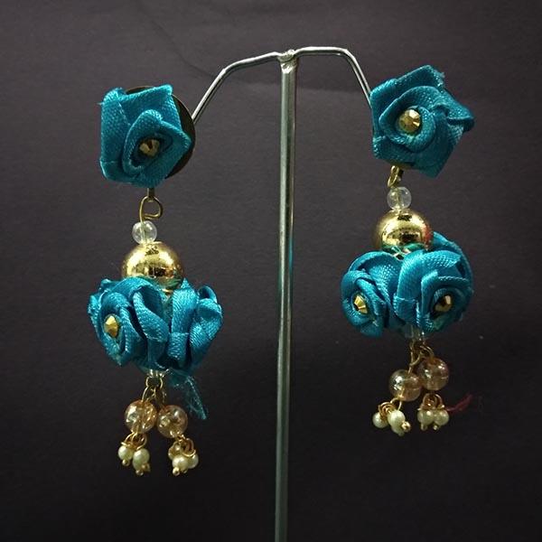 Urthn Floral Design Dangler Earrings - 1313439A