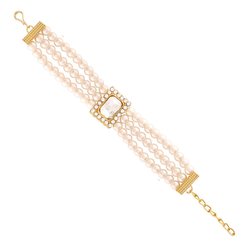 Etnico Gold-Plated Layered Bracelet (Women) - ADB237W