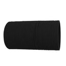 Etnico Gorgeous Traditional Black Color Plain Metal Velvet Chuda Bangle Set for Women & Girls (ADB327B-a) (Set of 48 )