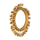 Etnico 18k Gold Plated Alloy Intricately Designed Handcrafted Embellished with Ghungroo Bangles for Women (ADB424FL-a)