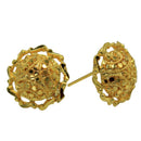 Mahavir Gold Plated Stud Earrings