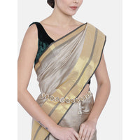 Etnico 18K Gold Plated Traditional Floral Kundan & Pearl Studded Adjustable Kamarband/Belly Chain For Women/Girls (B035W)