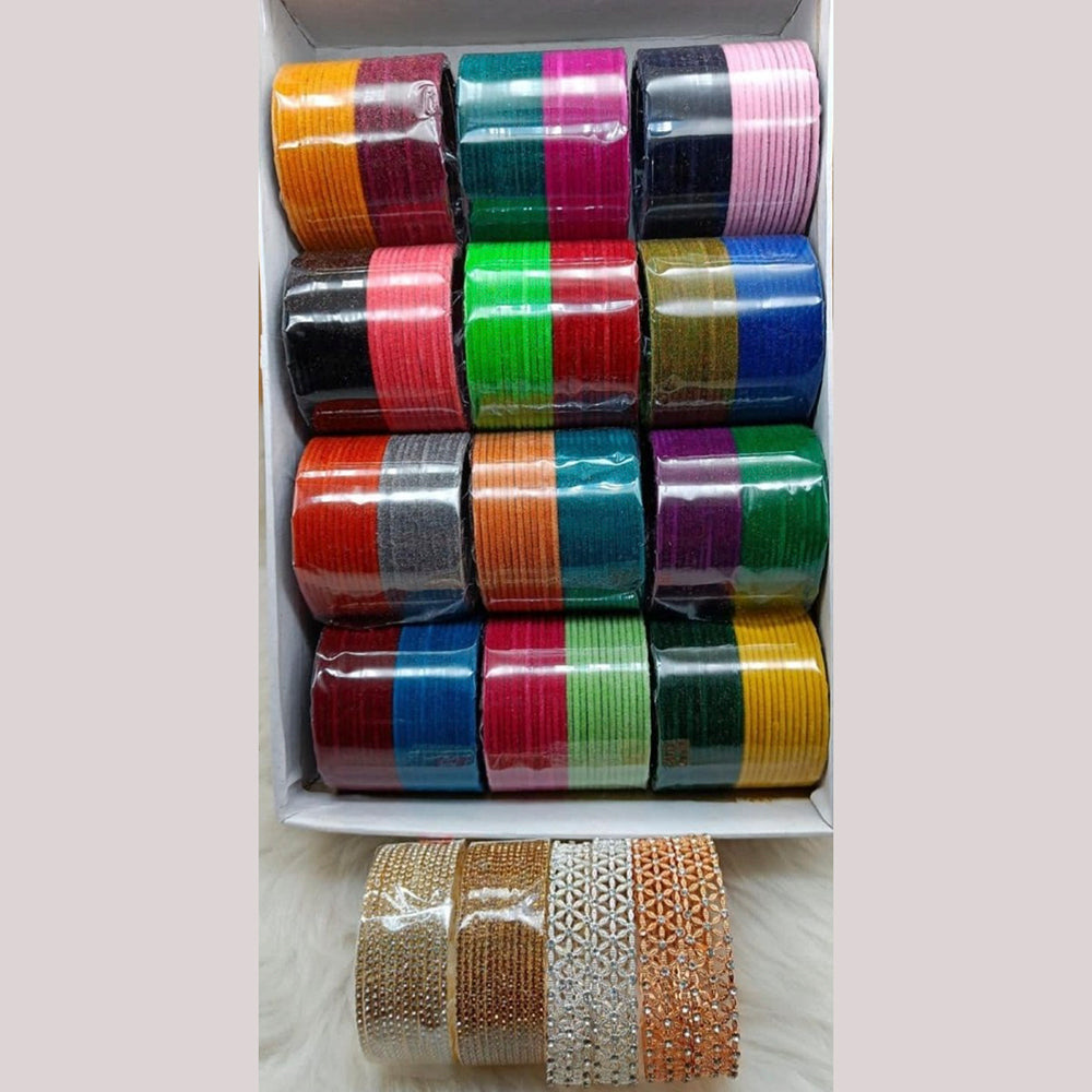 Martina Jewels Velvet Bangles Set