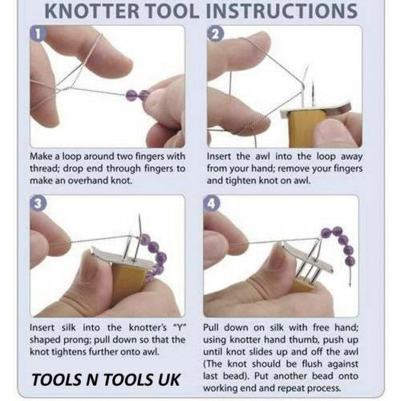 Beadsnfashion Wooden Knotter Tool