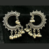 Blythediva Silver Plated Pack Of 3 Pearl Dangler Earrings