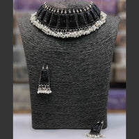 Blythediva Pack Of 3 Oxidised Choker Necklace Set