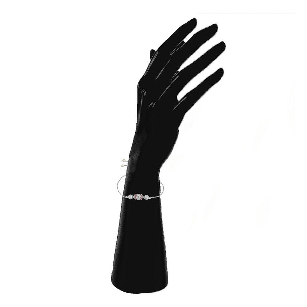 Mahi Exquisite Designer adjustable crystal Bracelet