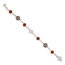 Mahi Rose Gold Plated Exquisite Multicolour Beads Valentine Special