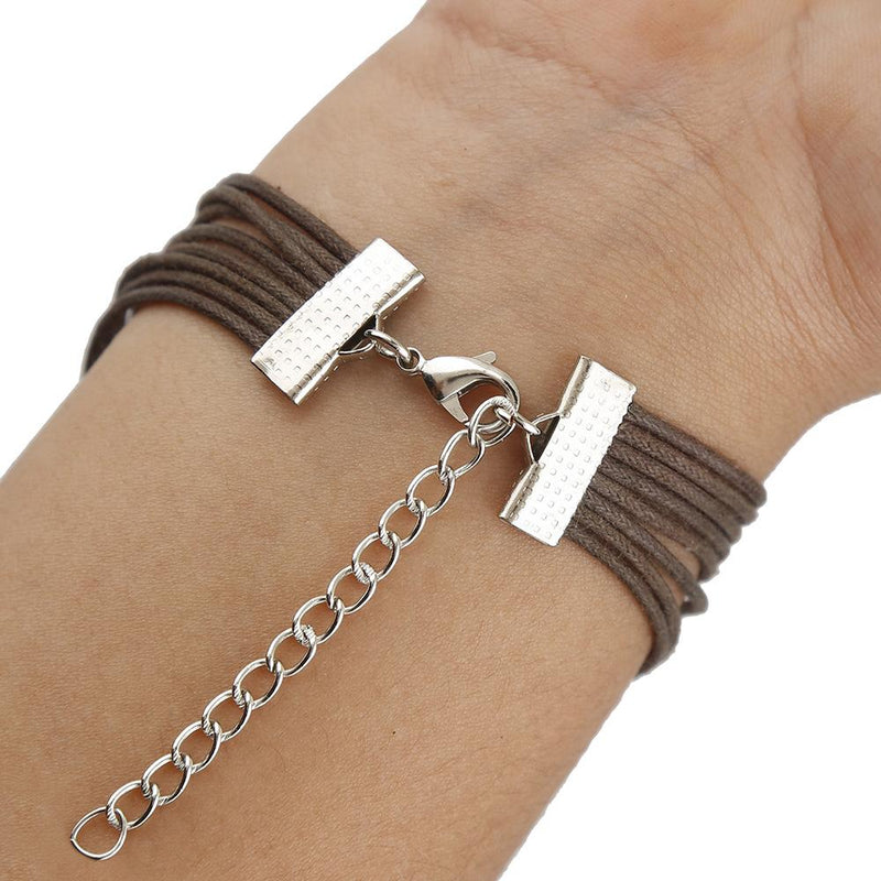 Mahi Rhodium Plated Immense Love Casual Bracelet For Boys And Men