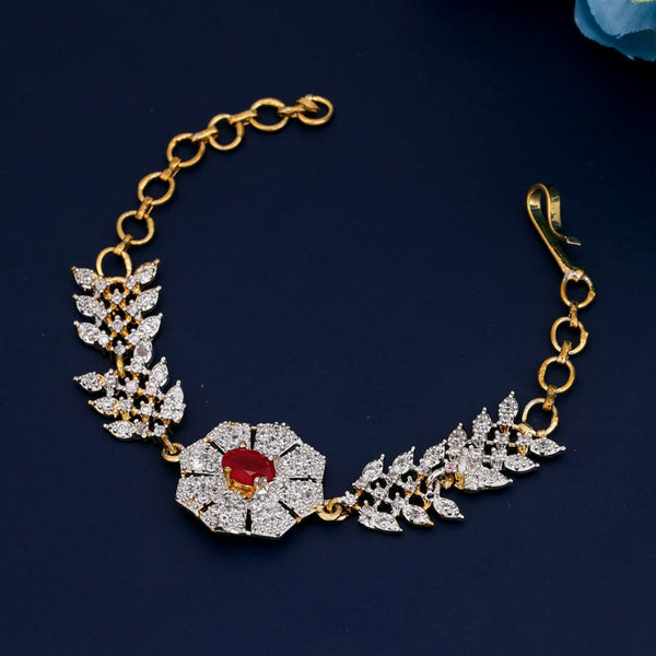 AV Universal Rose Gold Fancy Bracelet For Women & Girl