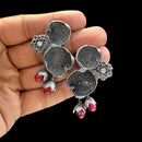 Blythediva Pack Of 3 Oxidised Dangler Earrings