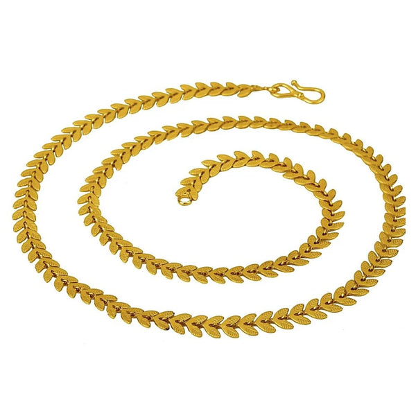 Martina Jewels Traditional Gold Plated Pack Of 6 Chain for Men  - CH-106_6