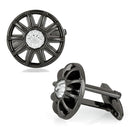 Mahi Solitaire Sparkling Crystal Cufflink