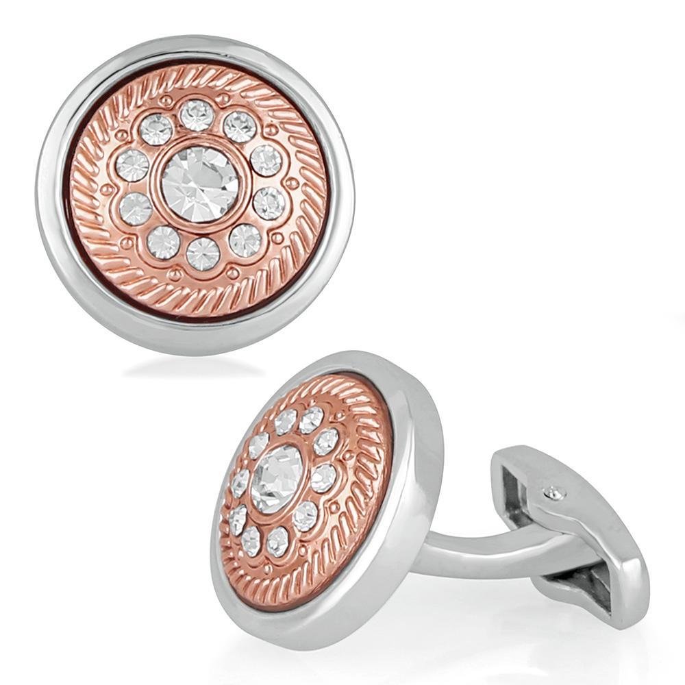 Mahi Beautiful Orange Cufflink