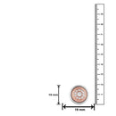 Mahi Beautiful Orange Cufflink