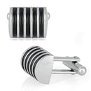 Mahi Striped Pattern Cufflink