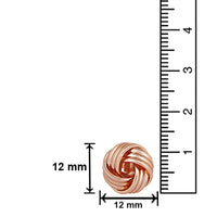 Mahi Rosegold Plated Entangled Design Cufflink for Mens and Boys (CL1100538Z)