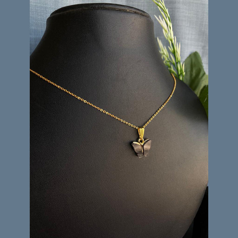 14k Gold Butterfly Necklace, Butterfly Pendant Gifts for Women, Gifts for  Mom, Brthday Gifts for Her - Walmart.com