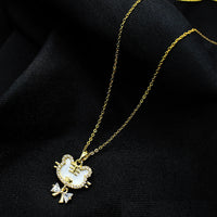 Mahavir Gold Plated Chain Pendant