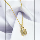 Mahavir Gold Plated Chain Pendant
