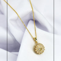 Mahavir Gold Plated Chain Pendant