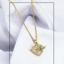 Mahavir Gold Plated Chain Pendant